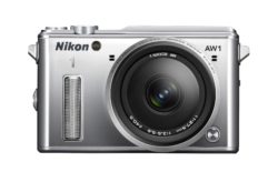 Nikon - Digital Camera - 1 AW1 11-275mm f/35-56 Lens - White